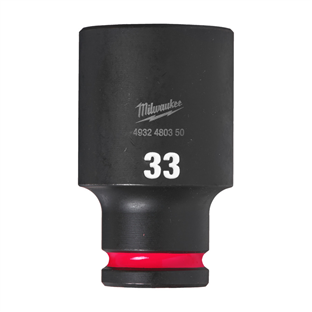 DOUILLE CHOC SHOCKWAVE CARRE 1/2 HEX COURTE MILWAUKEE
