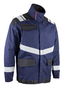 VESTE MULTIRISQUE - PRATIC RANGE LMA PEPITE MARINE/NOIR