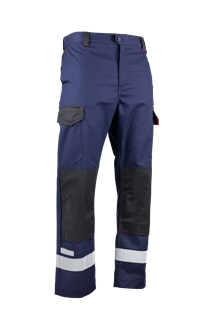 PANTALON MULTIRISQUE - PRATIC RANGE LMA LINGOT MARINE/NOIR