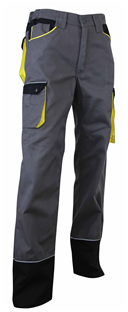 PANTALON TRICOLORE SECHOIR GRIS/NOIR/JAUNE