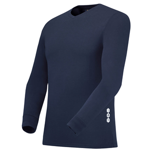 TEE SHIRT IGNIFUGE FR ANTISTATIQUE T1000 MANCHE LONGUE BLEU MARINE