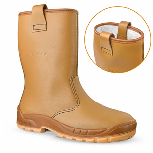BOTTE CUIR PLEINE FLEUR JALARTIC DOUBLURE ISOTHERMIQUE S3 CI SRC