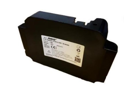 BATTERIE légère RSG Li-Ion 14,8V / 5,2Ah pour PAPR