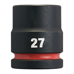 DOUILLE CHOC SHOCKWAVE CARRE 3/4 HEX COURTE MILWAUKEE