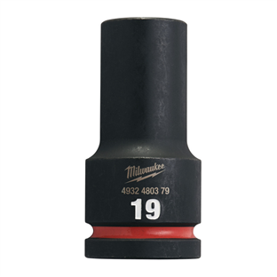 DOUILLE CHOC SHOCKWAVE CARRE 3/4 HEX LONGUE MILWAUKEE