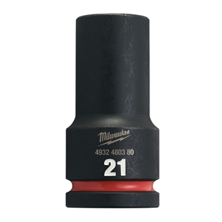 DOUILLE CHOC SHOCKWAVE CARRE 3/4 HEX LONGUE MILWAUKEE