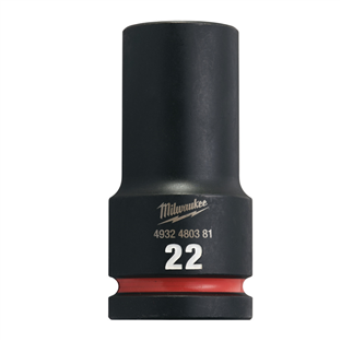 DOUILLE CHOC SHOCKWAVE CARRE 3/4 HEX LONGUE MILWAUKEE