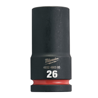 DOUILLE CHOC SHOCKWAVE CARRE 3/4 HEX LONGUE MILWAUKEE