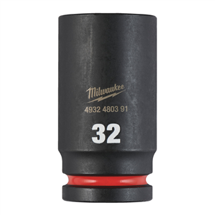 DOUILLE CHOC SHOCKWAVE CARRE 3/4 HEX LONGUE MILWAUKEE