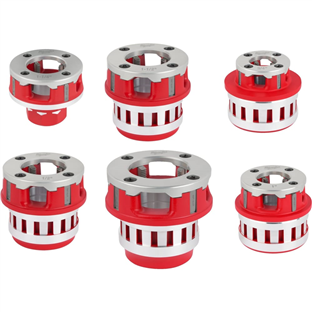 FPT2HK BSPT Alloy - Coffret 6 têtes de filetage pour M18 FPT2 - 1/2 à 2"