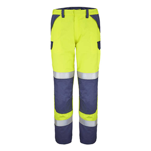 PANTALON LINZOR ATEX HV 260 XP JAUNE FLUO/ MARINE