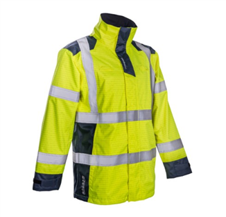 PARKA MULTIRISQUE NOTT HV JAUNE/MARINE