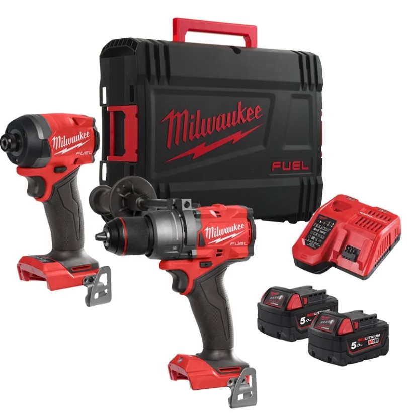 M18 FPP2A3-502 100ANS - Pack 18V FUEL: PERCEUSE M18 FPD3 +VISSEUSE CHOC M18 FID3