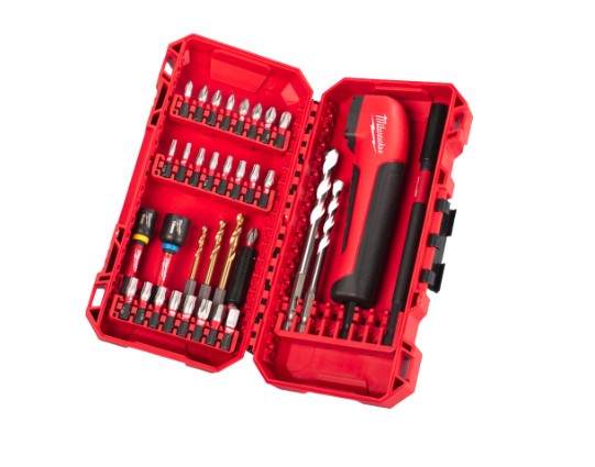 COFFRET EMBOUTS SHOCKWAVE 38 PCS+ RENVOI D'ANGLE