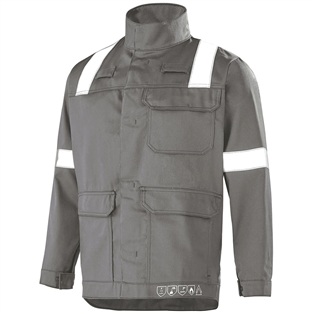 BLOUSON OVERO ATEX REFLECT 260 Gris Acier
