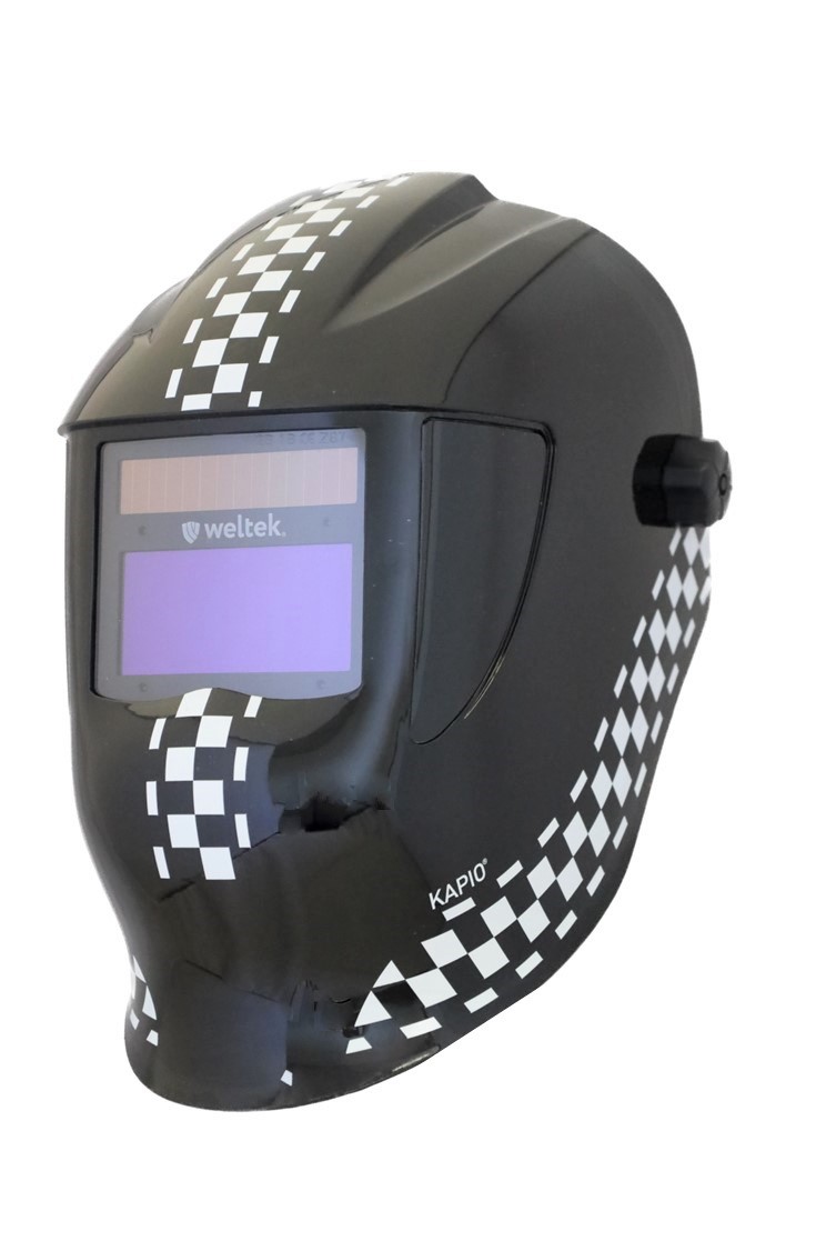 MASQUE DE SOUDAGE ELECTRONIQUE KAPIO S4 RACING NOIR