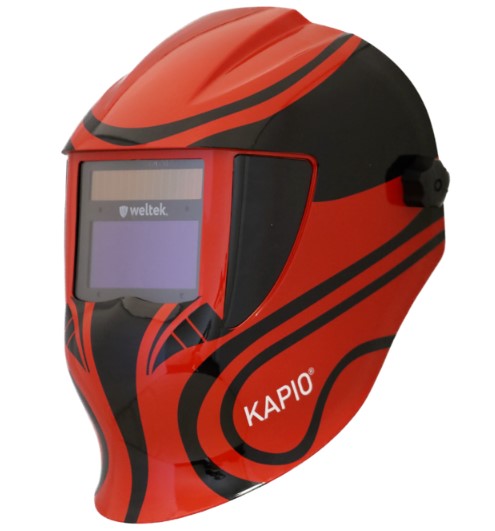 MASQUE DE SOUDAGE ELECTRONIQUE KAPIO S4 GANGSTER ROUGE