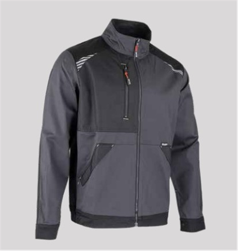 VESTE CYCLOPE GRIS SOMBRE / NOIR