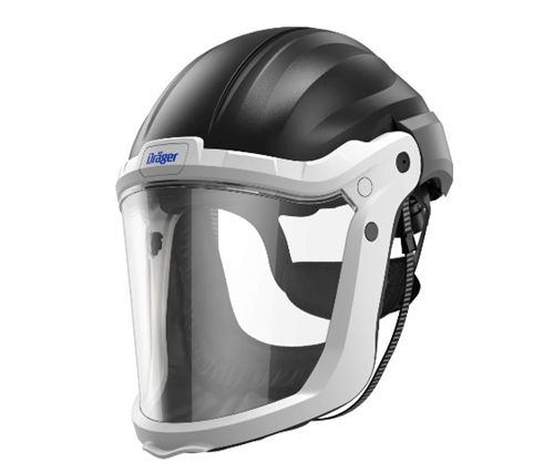 CASQUE AVEC ECRAN FACIAL RELEVABLE HL1 TH3 POUR DRAGER XPLORE 8500